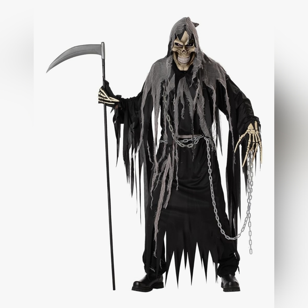 California Costumes Kids Phantom Reaper Costume - Black and Gray
